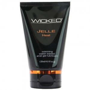 Wicked: Wicked Jelle Heat Warming Anal Lubricant 4oz