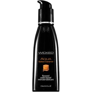 Wicked: Wicked AQUA SALTED CARAMEL Flavoured Lube 120ml