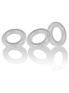 Oxballs: Oxballs WILLY RINGS 3-pack cockrings clear