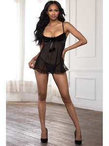 Baby Dolls STM-11185-Black-XL