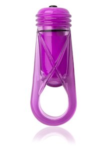 Screaming O OYeah Plus Vibrating Cock Ring - Purple
