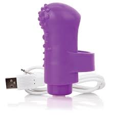 Screaming O: Screaming O Charged Fingo Vooom Mini Finger Vibe - Purple