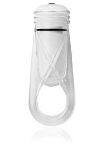 Screaming O OYeah Plus Vibrating Cock Ring - Clear