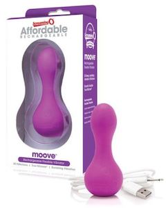 Screaming O Rechargeable Moove Flexible Vibrator - Purple