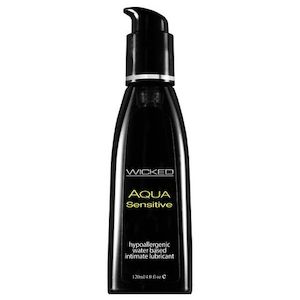 Wicked: Wicked AQUA SENSITIVE Hypoallergenic Lube 120ml