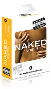 Four Seasons Naked Condoms Closer - 6pack