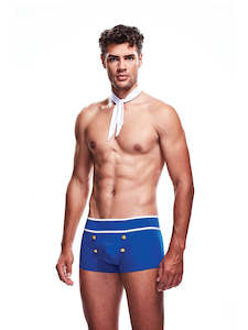 Menswear: 2 Piece Sailor Salute Set BLEC10-M/L