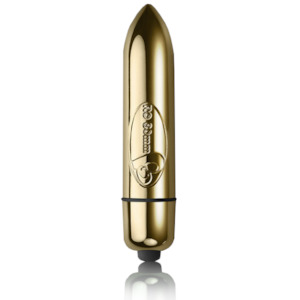 Rocks Off: Rocks Off 80mm Single Speed Bullet - Champagne