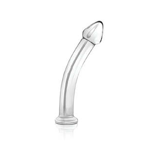 Dildos Strap Ons: Everyday Sexy Glass Dildo - Clear