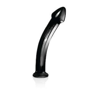 Everyday Sexy Glass Dildo - Black