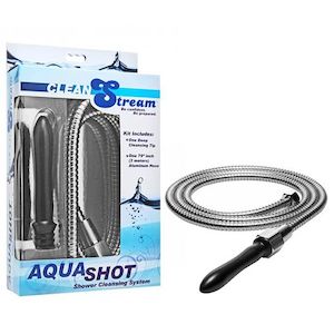 Anal Sex Toys: CleanStream Aqua Shot Shower Cleansing System