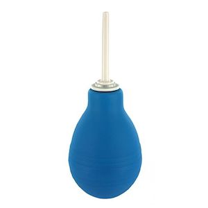 Anal Sex Toys: CleanStream Enema Bulb - Blue