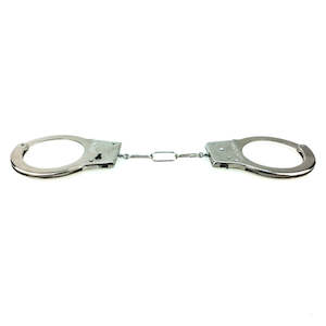 Bondage Fetish: Everyday Sexy Silver Handcuffs