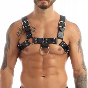 Everyday Sexy Leather Upper Body Male Harness