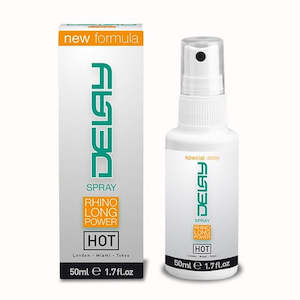 Lubes Essentials: Rhino Long Power Delay Spray 50ml
