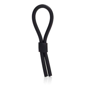Silicone Stud Lasso Black