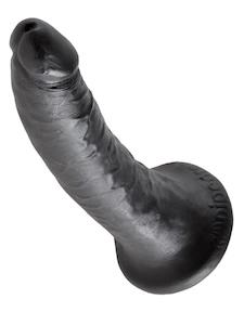 King Cock 7inch Cock - Black