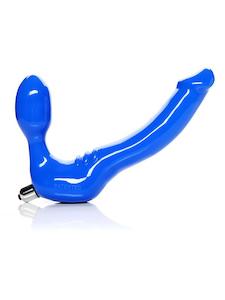 Double Ended Dildos: Tantus Strapless Slim - Blue
