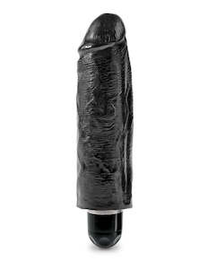 King Cock 6inch Vibrating Stiffy - Black