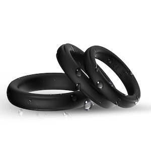 Everyday Sexy Silicone 3 Piece Cock Ring Set