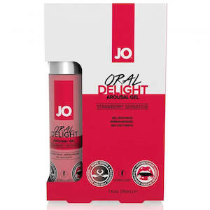 Jo: JO Oral Delight Gel 30ml - Strawberry Sensation