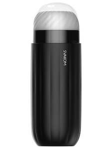 Svakom: Svakom Sam Neo App Controlled Rechargeable Interactive Sucking Vibrating Masturbator Black