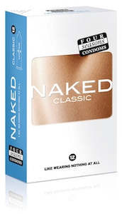 Four Seasons: Four Seasons Naked Condoms Classic - 12pack