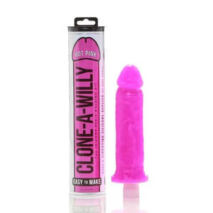 All: Clone A Willy Vibrating Kit - Hot Pink