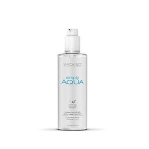 Wicked SIMPLY AQUA Unscented Lubricant 120ml