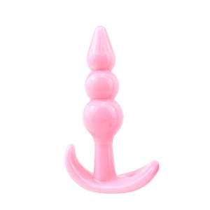 Everyday Sexy Triple Ripple Butt Plug - Pink