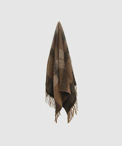 Canopy Plaid Tassel Throw