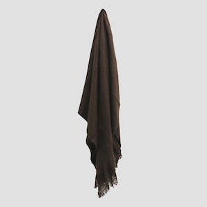 CC Interiors Throw - Chocolate