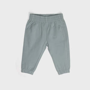Clothing: Cotton Fleece Track Pants - Blue Mist