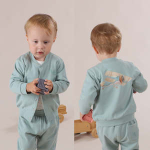 Clothing: Cotton Bomber Jacket - 3mth