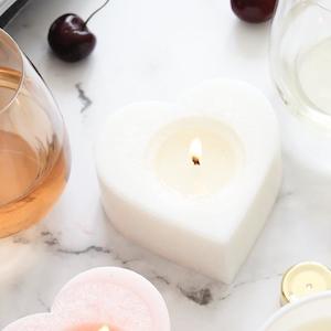 Living Light: Heart Candle