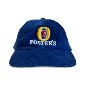 Hats: 90s Fosters Corduroy Snapback Cap