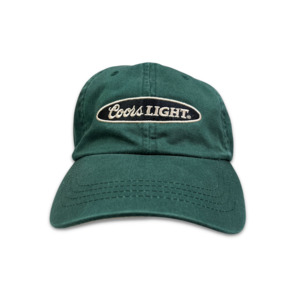 Coors Light Beer Dad Velcroback Hat