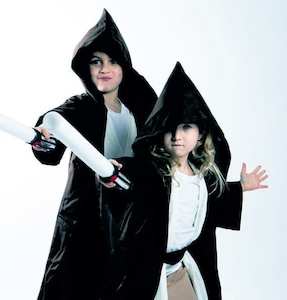 Products: Kids Jedi Costume Robe – S Black