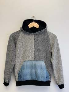 Size 9: harlequin hood | size 9