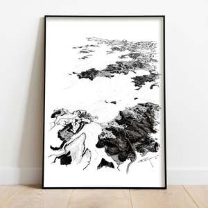 Local Prints By Leighton Corbett Art: BAY OF ISLANDS ART PRINT