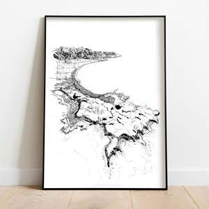 Local Prints By Leighton Corbett Art: KAIKŌURA ART PRINT