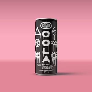 label_NEW: Citizen Cola 250ml - 12 Pack