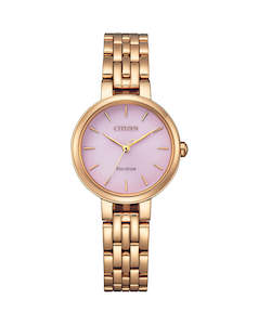 Womens Rose Gold Watches: EM0993-82X