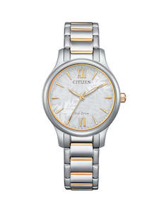 Womens White Watches: EM0895-73A