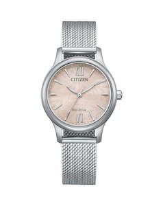 Womens Silver Watch: EM0899-81X