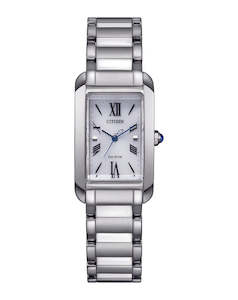 Womens Silver Watch: Citizen L