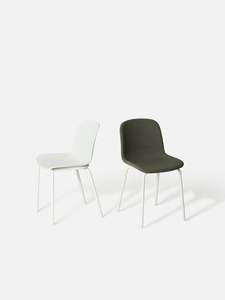 Acre Chair Upholstered Seat w/ Metal Base
