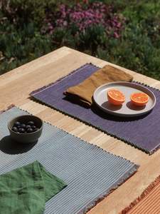 New Arrivals: Albers Striped Placemat