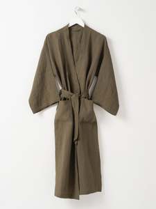 Ivy Womens Linen Robe