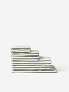 Wide Strip Cotton Bath Towel Range